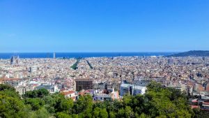 Gaudí építészeti részletei a parkban