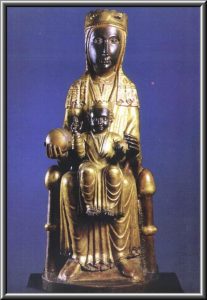 Fekete Madonna, La Moreneta Montserratban
