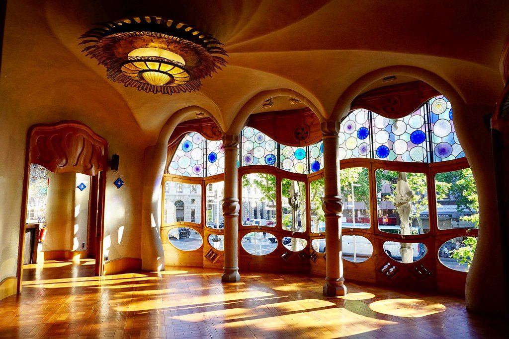 Gaudí különleges homlokzata Barcelonában