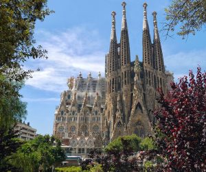 Sagrada Família bazilika Barcelonában